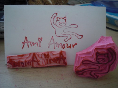 Ami Amour Hand Carved Stamps